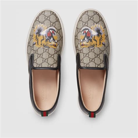 gucci ginger shoes|gucci tiger slip on.